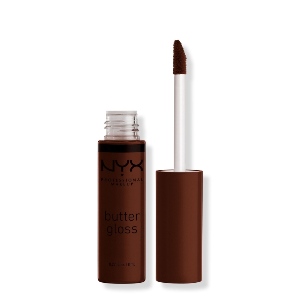 NYX Professional Makeup Butter Gloss Non-Sticky Shade: Lava Cake (rich brown)🆕